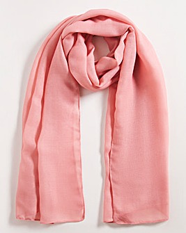 Pink Recycled Lightweight Scarf