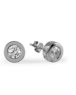 Radley Fountain Road Ladies Sterling Silver CZ Earrings