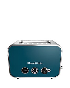 Russell Hobbs 26431 Distinctions Ocean Blue Stainless Steel 2 Slice Toaster