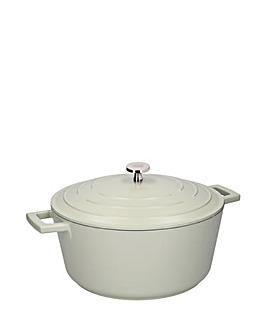 MasterClass Cast Aluminium Mint 28cm Casserole Dish - 5 Litre