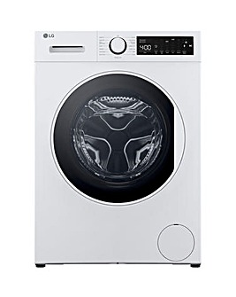 LG Steam F2T208WSE 8kg Washing Machine White - B Rated