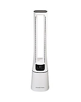 Russell Hobbs White 10 Speed Bladeless Fan