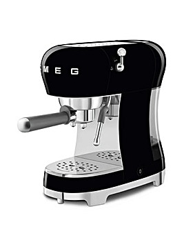 Smeg ECF02 Black Espresso Coffee Machine