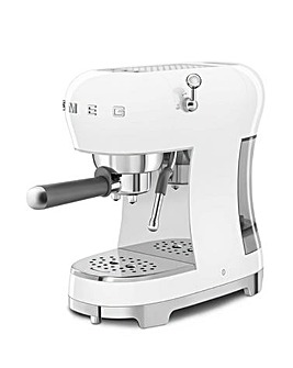 Smeg ECF02 White Espresso Coffee Machine