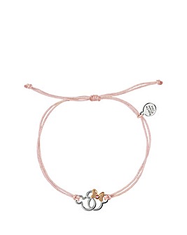 Disney Mickey & Minnie Pink Bracelet