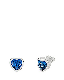 Radley Blue Stone Silver Earrings