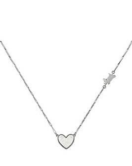 Radley Heart Mother of Pearl Necklace