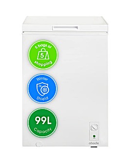 Abode A99CF0E1W Chest Freezer 99L - White