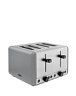Tower Sera Grey 4 Slice Toaster
