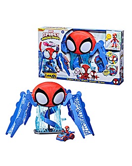 Spidey And His Amazing Friends Web-Quarters Playset