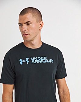 Under Armour Sliced Wordmark Short Sleeve T-Shirt