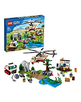 LEGO City Wildlife Rescue Operation Vet Clinic Set 60302