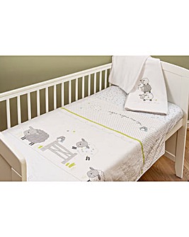 Silvercloud Counting Sheep 3 Piece Bedding Set