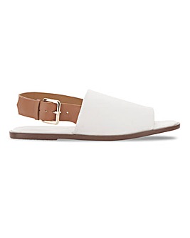 Leather Slingback Sandals EEE Fit