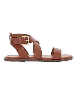 Leather Gladiator Sandals Extra Wide EEE Fit