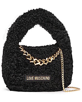 Love Moschino Smart Faux Fur Cross-Body Bag