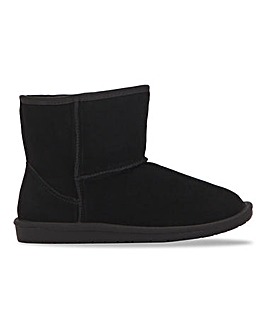 Low Cut Warm Lined Boot Wide E Fit
