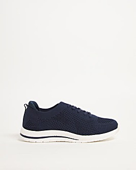 Cushion Walk Fly Knit Trainer Extra Wide EEE Fit