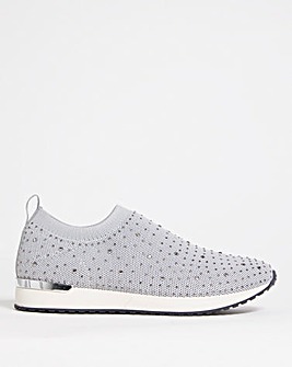 Cushion Walk Fly Knit Slip On Extra Wide EEE Fit