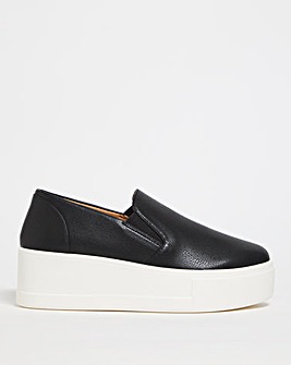 Twin Gusset Flatform Trainer Extra Wide EEE Fit