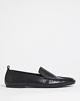 Basic Leather Loafer E Fit