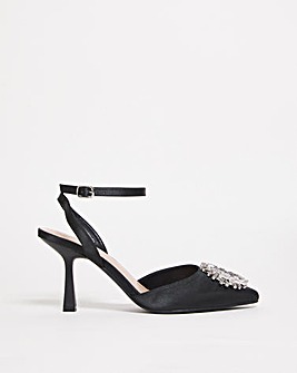 Embellished Detail Occasion Shoe Wide E Fit