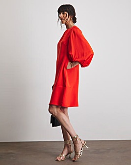 Joanna Hope Ballon Sleeve Shift Dress