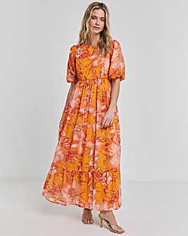 Joanna Hope Lace Up Maxi Dress