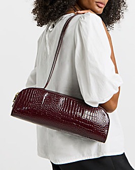 Elongated Baguette Shoulder Bag