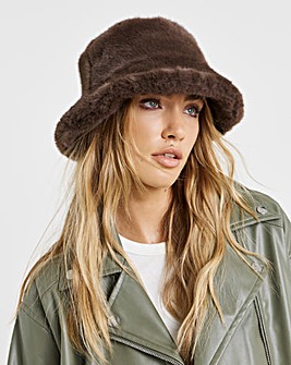Faux Fur Bucket Hat