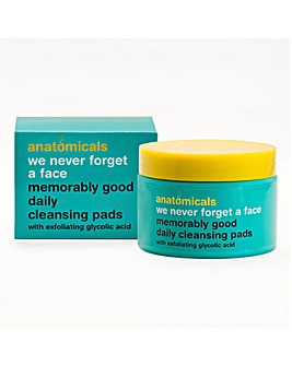 Anatomicals We Never Forget A Face Glycolic Daily Cleansing Pads