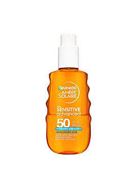 Garnier Ambre Solaire Sensitive Advanced Sun Protection Water 150ml