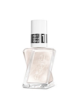 Gel by essie Drip Drip Metallic Neutral White Nail Polish, 13.5ml