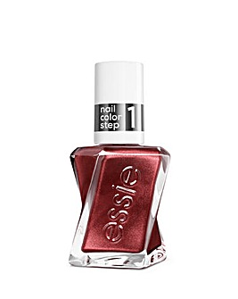 Gel by essie Size Me Up Metallic Burgundy Red Nail Polish, 13.5ml
