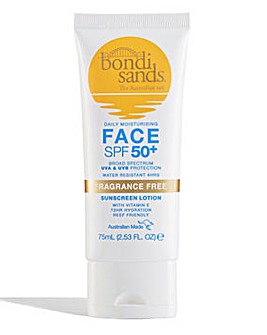 Bondi Sands Face Sunscreen Lotion SPF50+ 75ml