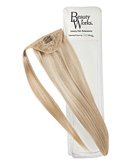 Beauty Works Super Sleek Invisi-Ponytail 18inch Iced Blonde