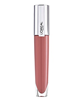 L'Oreal Paris Rouge Signature Plumping Sheer Nude Lip Gloss 412 Heighten