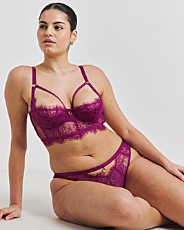 Simply Be Sexy Lace Quarter Cup Long Line Bra