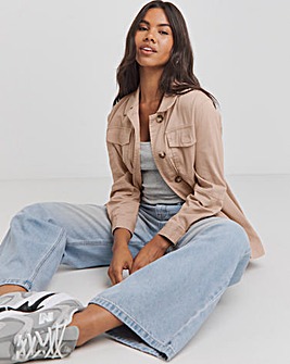 Blush Utility Jacket