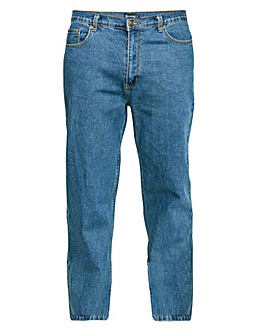 D555 Carlos Comfort Fit Stretch Jeans Blue