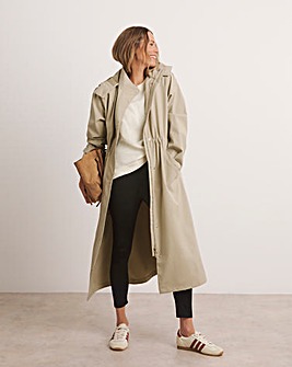 Anthology Neutral Longline Raincoat