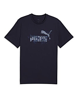 PUMA Large Camo Logo T-Shirt