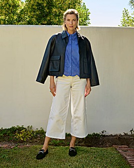 Anthology Leather Trucker Jacket