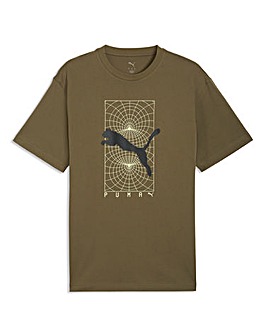 PUMA Tech Relaxed Graphic T-Shirt
