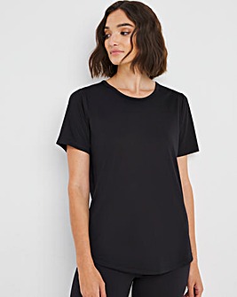 Sustainable Black Active T-shirt