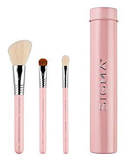 Sigma Essential Trio Brush Set - Pink