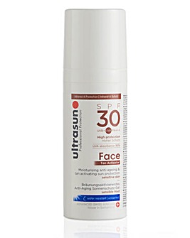 Ultrasun Face Tan Activator SPF30 50ml