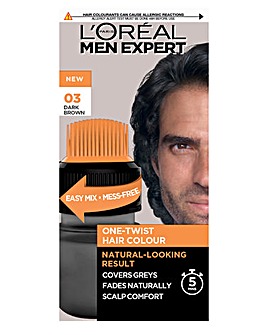 L'Oreal Men Expert One-Twist Semi-Permanent Hair Colour 03 Dark Brown