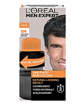 L'Oreal Men Expert One-Twist Semi-Permanent Hair Colour 04 Natural Brown