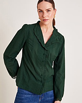 Monsoon Cora Embroidered Shirt